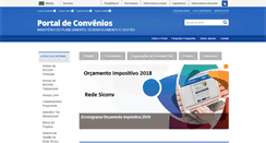 Desktop Screenshot of api.convenios.gov.br