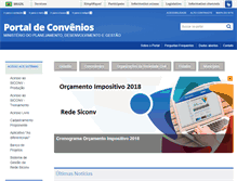 Tablet Screenshot of api.convenios.gov.br